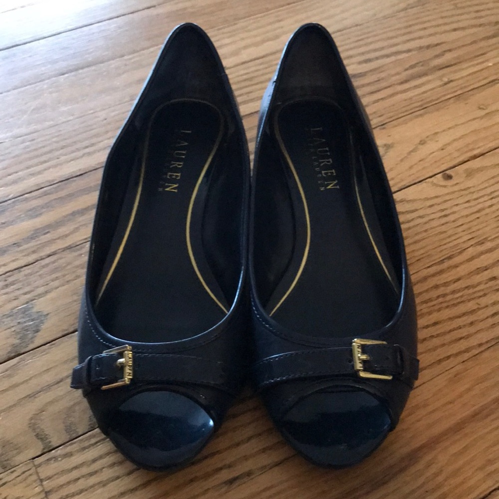 Lauren Ralph Lauren navy blue shoes